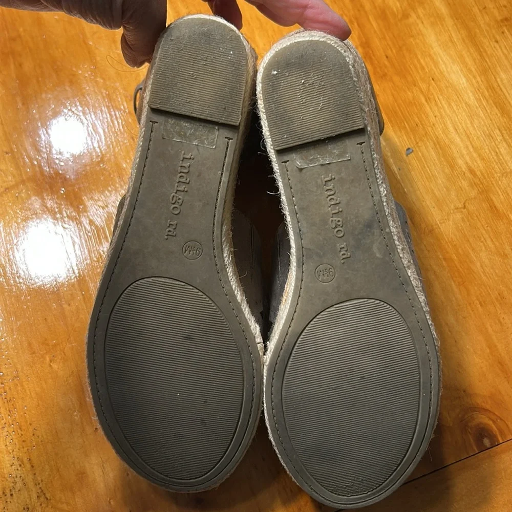 Indigo Rd. Espadrille Wedge Heel Sandals